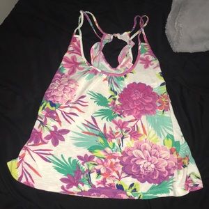 floral tank top